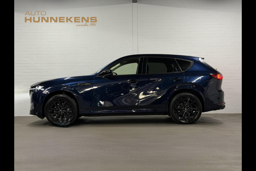 Mazda CX-60 2.5 e-SkyActiv PHEV Homura Trekhaak | Adapt. cruise | Stoelventilatie | 360 camera | Head-up | Stuur-/Stoelverwarming | Bose | Dodehoek | Achterbank verwarmd