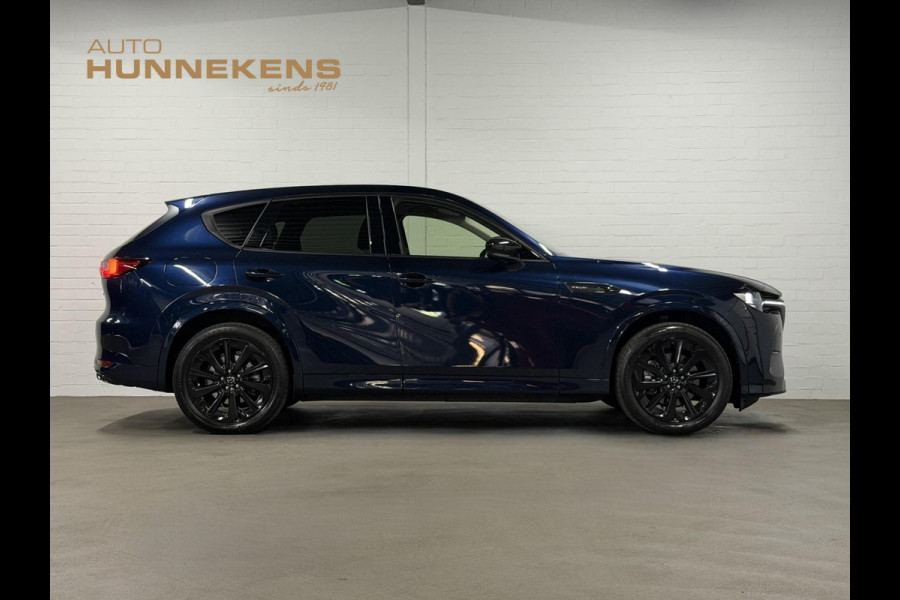 Mazda CX-60 2.5 e-SkyActiv PHEV Homura Trekhaak | Adapt. cruise | Stoelventilatie | 360 camera | Head-up | Stuur-/Stoelverwarming | Bose | Dodehoek | Achterbank verwarmd
