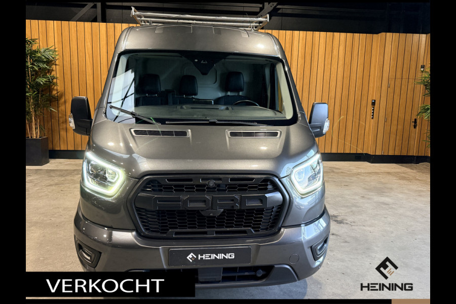 Ford Transit 350 2.0 TDCI L2H2 Limited. 185 PK Automaat. Nav. Apple-carplay. camera. bi-xenon. trekhaak. 1 eigenaar.
