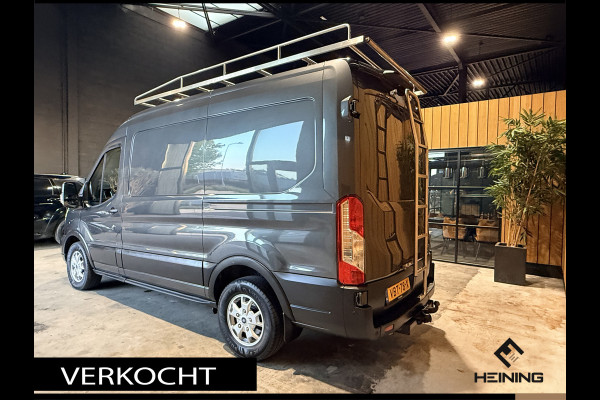 Ford Transit 350 2.0 TDCI L2H2 Limited. 185 PK Automaat. Nav. Apple-carplay. camera. bi-xenon. trekhaak. 1 eigenaar.