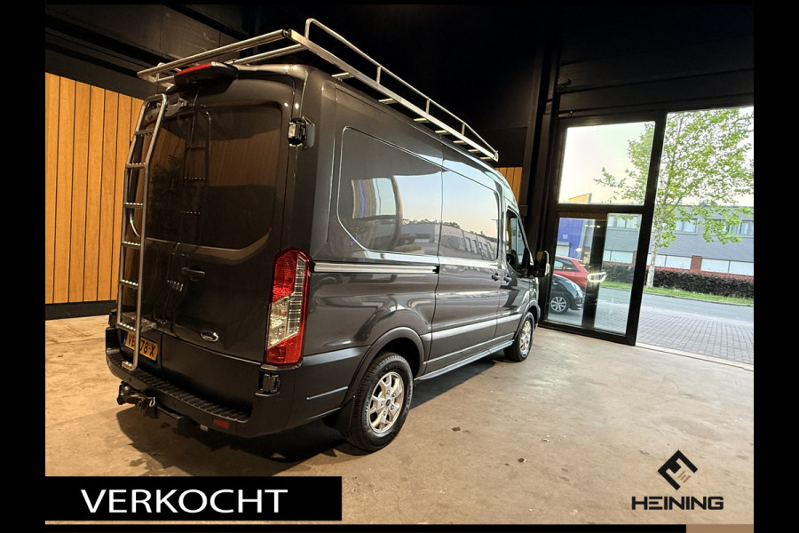 Ford Transit 350 2.0 TDCI L2H2 Limited. 185 PK Automaat. Nav. Apple-carplay. camera. bi-xenon. trekhaak. 1 eigenaar.