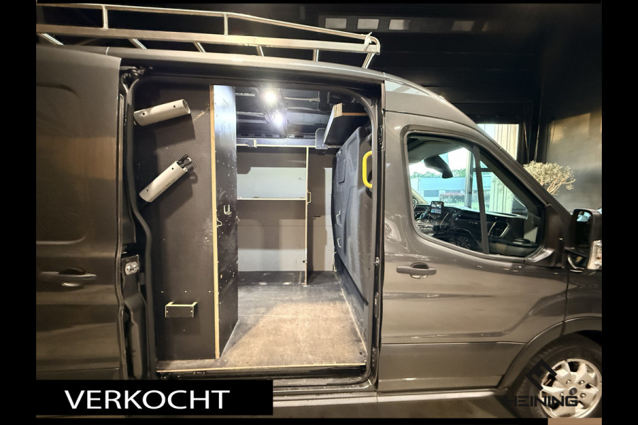 Ford Transit 350 2.0 TDCI L2H2 Limited. 185 PK Automaat. Nav. Apple-carplay. camera. bi-xenon. trekhaak. 1 eigenaar.