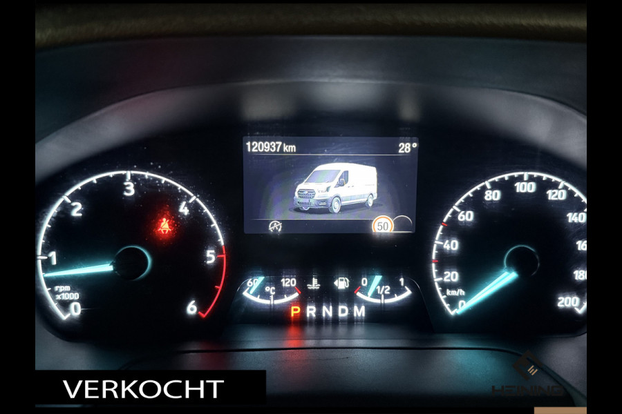 Ford Transit 350 2.0 TDCI L2H2 Limited. 185 PK Automaat. Nav. Apple-carplay. camera. bi-xenon. trekhaak. 1 eigenaar.