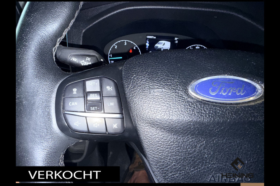 Ford Transit 350 2.0 TDCI L2H2 Limited. 185 PK Automaat. Nav. Apple-carplay. camera. bi-xenon. trekhaak. 1 eigenaar.
