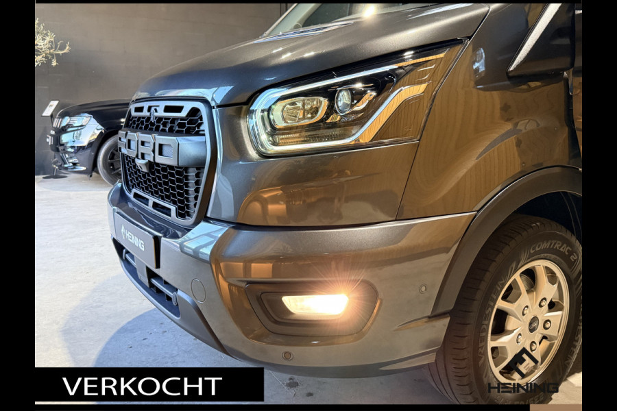 Ford Transit 350 2.0 TDCI L2H2 Limited. 185 PK Automaat. Nav. Apple-carplay. camera. bi-xenon. trekhaak. 1 eigenaar.