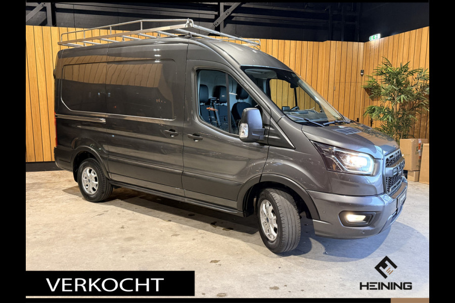 Ford Transit 350 2.0 TDCI L2H2 Limited. 185 PK Automaat. Nav. Apple-carplay. camera. bi-xenon. trekhaak. 1 eigenaar.