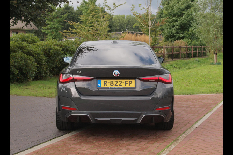BMW i4 eDrive40 High Executive 84 kWh | SOH 98% | M-Pakket | Schuifdak | Sfeerverlichting | Led-Laser | Harman Kardon | Camera |