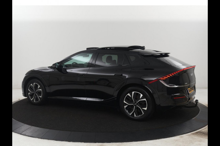 Kia EV6 GT-Line 77.4 kWh | SOH 95% | Trekhaak | Panoramadak | Head up | Adaptive cruise | 360 camera | Stoelventilatie | Stuur/stoel verwarming | Memory | Meridian Sound | Carplay |