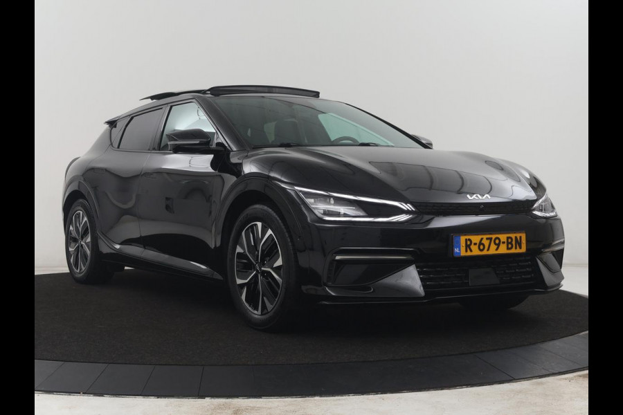 Kia EV6 GT-Line 77.4 kWh | SOH 95% | Trekhaak | Panoramadak | Head up | Adaptive cruise | 360 camera | Stoelventilatie | Stuur/stoel verwarming | Memory | Meridian Sound | Carplay |