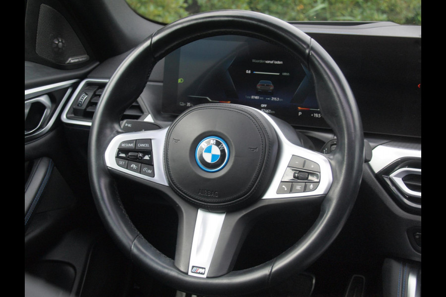 BMW i4 eDrive40 High Executive 84 kWh | SOH 98% | M-Pakket | Schuifdak | Sfeerverlichting | Led-Laser | Harman Kardon | Camera |
