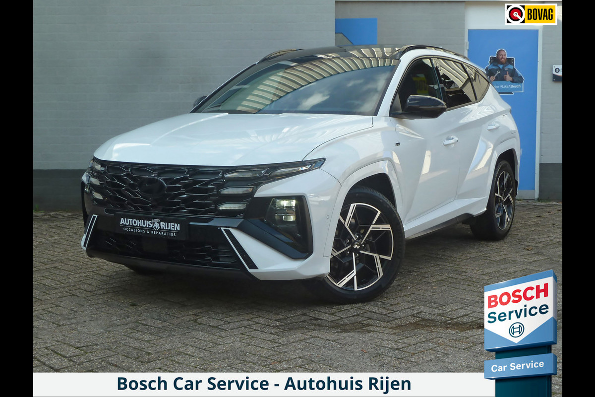 Hyundai Tucson 1.6 T-GDI HEV N Line Sky|Panodak|Stoelkoeling|Memory|360-Camera|Adaptive-Cruise|Afn.Trekhaak