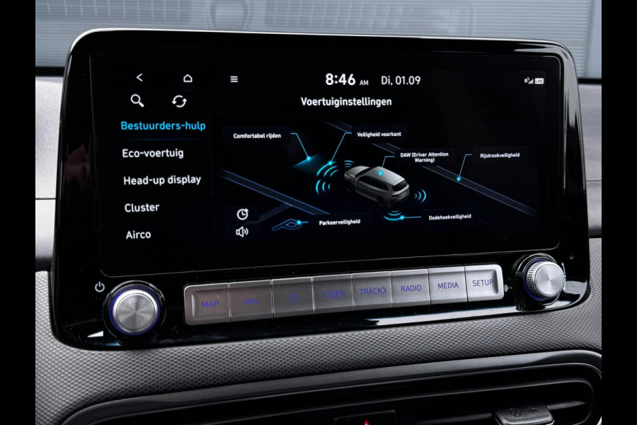 Hyundai Kona EV Fashion 64 kWh | 97% SOH | Camera | Winter Pack | Adaptive Cruise | Head-Up Display | Navigatie | Krell Sound
