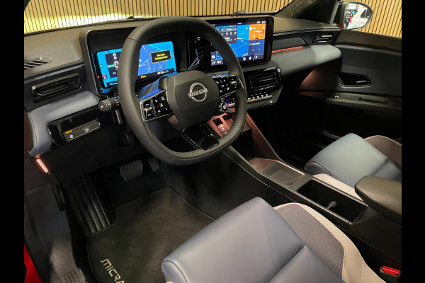 Nissan Micra EVOLVE 52 kWh|99,45% SOH|413KM WLTP|GROTE ACCU|ACC|CAMERA|CARPLAY|PDC V+A|STOEL+STUURVERWARMING|NAP|NL-AUTO|MARGE|