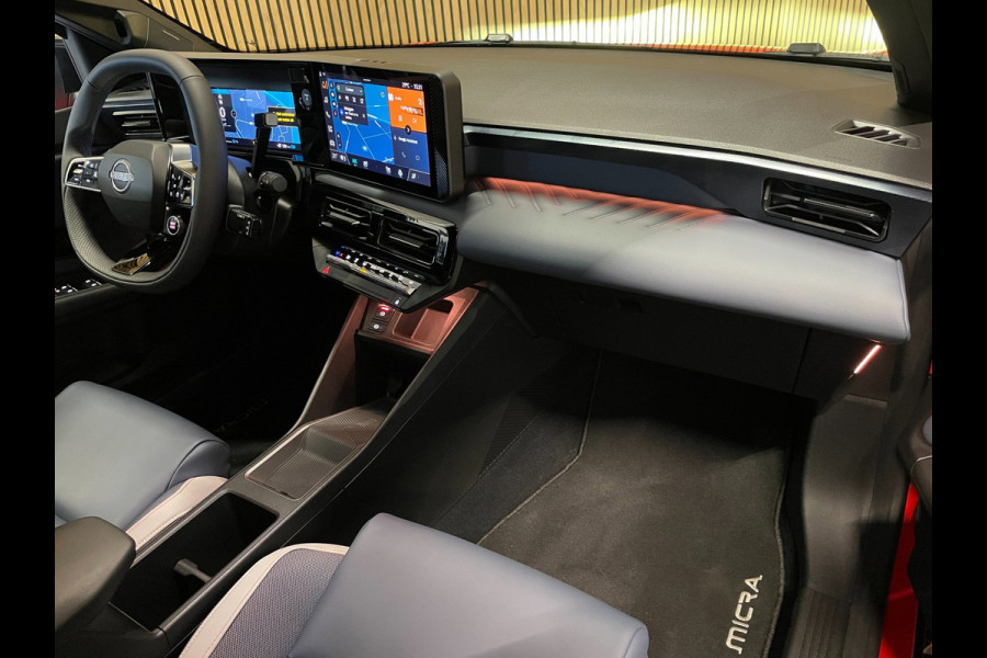 Nissan Micra EVOLVE 52 kWh|99,45% SOH|413KM WLTP|GROTE ACCU|ACC|CAMERA|CARPLAY|PDC V+A|STOEL+STUURVERWARMING|NAP|NL-AUTO|MARGE|