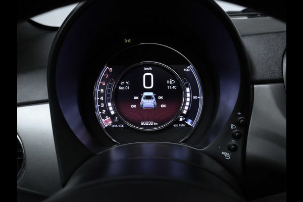 Fiat 500 1.0 Hybrid Sport (SCHUIFDAK,APPLECARPLAY,NAVI,PDC,DIGITAL COCKPIT,CLIMATE,CRUISE,LED,SPORTSTOELEN,LM VELGEN,NETTE STAAT)