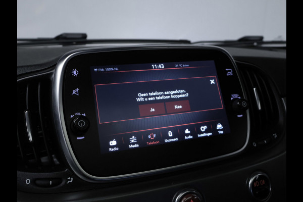 Fiat 500 1.0 Hybrid Sport (SCHUIFDAK,APPLECARPLAY,NAVI,PDC,DIGITAL COCKPIT,CLIMATE,CRUISE,LED,SPORTSTOELEN,LM VELGEN,NETTE STAAT)