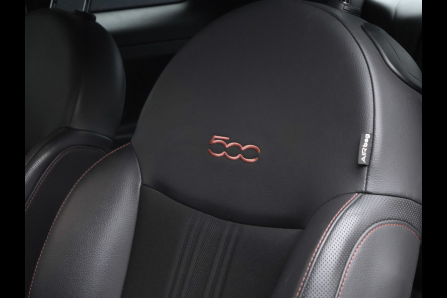 Fiat 500 1.0 Hybrid Sport (SCHUIFDAK,APPLECARPLAY,NAVI,PDC,DIGITAL COCKPIT,CLIMATE,CRUISE,LED,SPORTSTOELEN,LM VELGEN,NETTE STAAT)