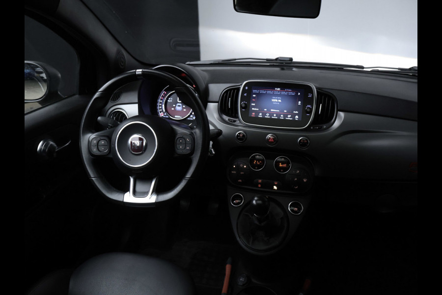 Fiat 500 1.0 Hybrid Sport (SCHUIFDAK,APPLECARPLAY,NAVI,PDC,DIGITAL COCKPIT,CLIMATE,CRUISE,LED,SPORTSTOELEN,LM VELGEN,NETTE STAAT)