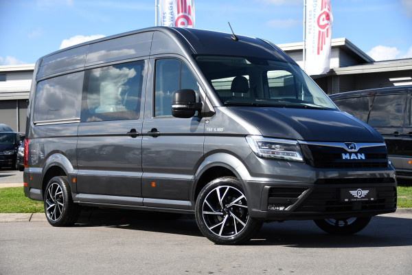 MAN TGE 3.180 35 2.0 L3H3 DC PB Edition Camera, Cruise, Carplay, LED, Automaat, Stoelverwarming, Leder, Trekhaak, Sensoren, Uniek!
