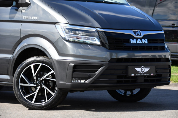 MAN TGE 3.180 35 2.0 L3H3 DC PB Edition Camera, Cruise, Carplay, LED, Automaat, Stoelverwarming, Leder, Trekhaak, Sensoren, Uniek!
