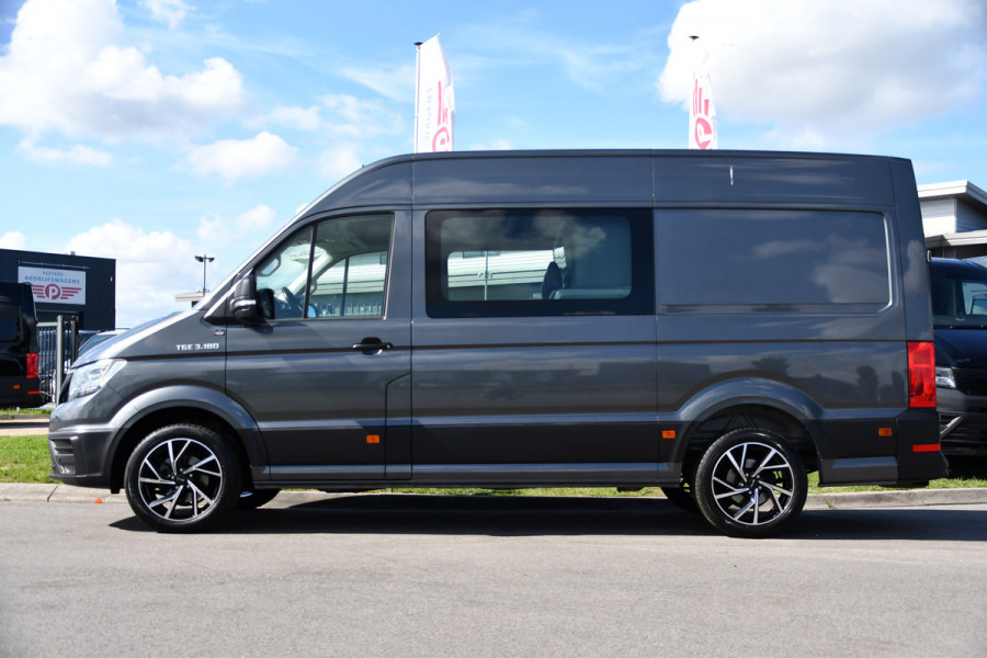 MAN TGE 3.180 35 2.0 L3H3 DC PB Edition Camera, Cruise, Carplay, LED, Automaat, Stoelverwarming, Leder, Trekhaak, Sensoren, Uniek!