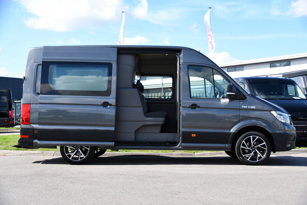 MAN TGE 3.180 35 2.0 L3H3 DC PB Edition Camera, Cruise, Carplay, LED, Automaat, Stoelverwarming, Leder, Trekhaak, Sensoren, Uniek!