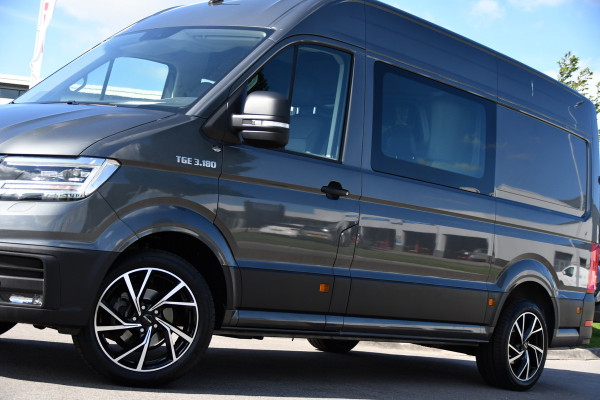 MAN TGE 3.180 35 2.0 L3H3 DC PB Edition Camera, Cruise, Carplay, LED, Automaat, Stoelverwarming, Leder, Trekhaak, Sensoren, Uniek!
