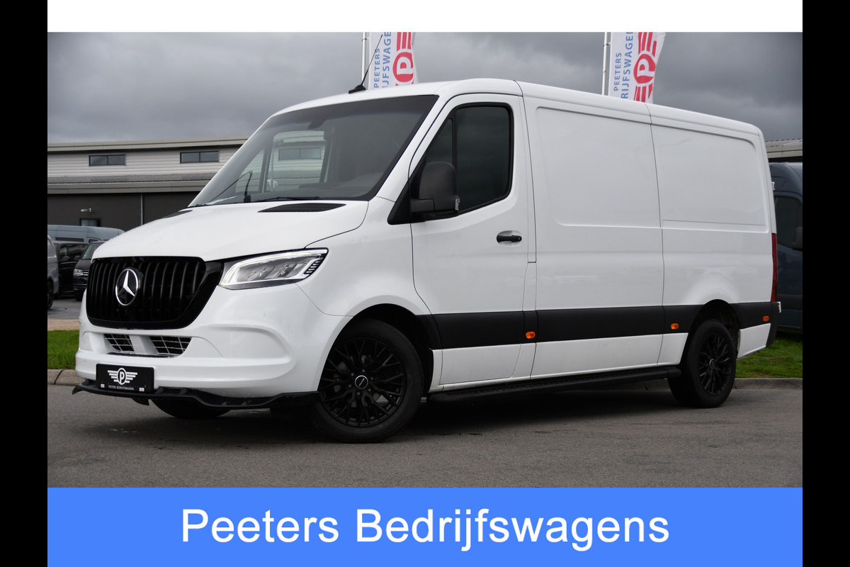 Mercedes-Benz Sprinter 319 V6 3.0 CDI L2H1 RWD AMG Edition Camera, Cruise, Carplay, LED, 10,5'' Mbux, 3500kg Trekhaak, Standkachel, Multimedia, Stoelverwarming, Automaat, Uniek!