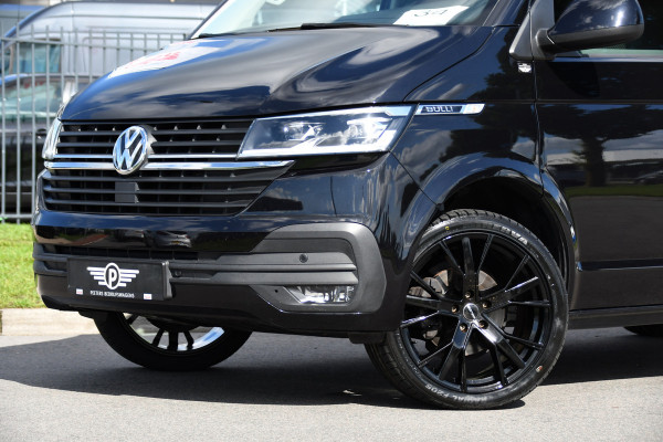 Volkswagen Transporter 2.0 TDI L2H1 30 Bulli Black Edition Virtual, Adaptieve Cruise, Camera, LED, Stoelverwarming, Trekhaak, Automaat, Multimedia, 150pk, Uniek!