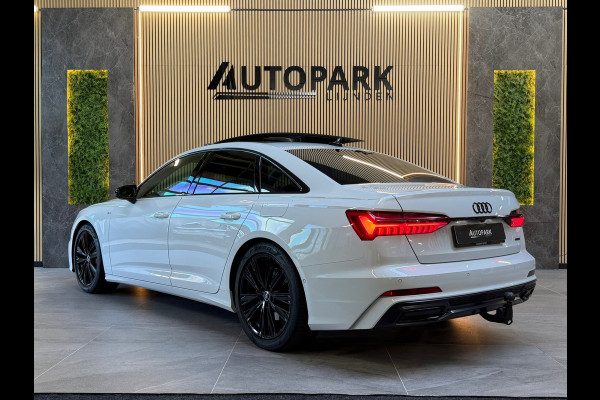 Audi A6 Limousine 55 TFSI e quattro 3X S-LINE|PANO|MATRIX LED|MEMORY|KEYLESS|CARPLAY|SFEERVERLICHTING|NIGHTPAKKET|DEALER ONDERHOUD