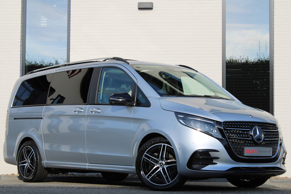 Mercedes-Benz V-Klasse 300d / AMG / Exclusive / DC / 4-Matic / Luchtvering / Pano / Elec Stoel / Burmester / Vol Opties / NIEUWSTAAT.