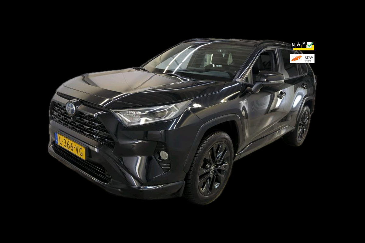 Toyota RAV4 2.5 Hybrid Black Edition VERWARMDE VOORSTOELEN/19" ZWARTE VELGEN/ORIGINEEL NEDERLANDS!