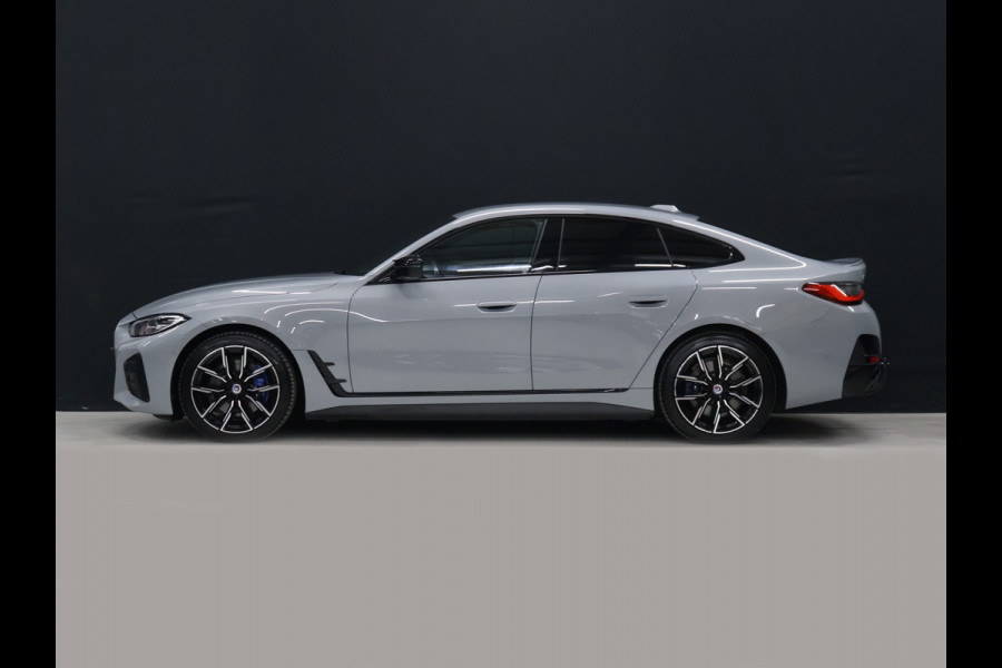 BMW i4 M50 High Executive 84 kWh [TREKHAAK, APPLE CARPLAY, HEAD-UP DISPLAY, STOELVERWARMING, CRUISE CONTROL, CAMERA, PDC V+A, ELEKTRISCHE ACHTERKLEP, NAVIGATIE, LED, LEDER, NIEUWSTAAT]