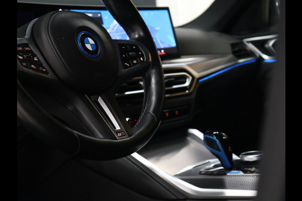 BMW i4 M50 High Executive 84 kWh [TREKHAAK, APPLE CARPLAY, HEAD-UP DISPLAY, STOELVERWARMING, CRUISE CONTROL, CAMERA, PDC V+A, ELEKTRISCHE ACHTERKLEP, NAVIGATIE, LED, LEDER, NIEUWSTAAT]