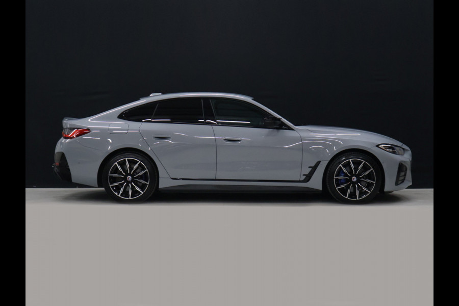BMW i4 M50 High Executive 84 kWh [TREKHAAK, APPLE CARPLAY, HEAD-UP DISPLAY, STOELVERWARMING, CRUISE CONTROL, CAMERA, PDC V+A, ELEKTRISCHE ACHTERKLEP, NAVIGATIE, LED, LEDER, NIEUWSTAAT]