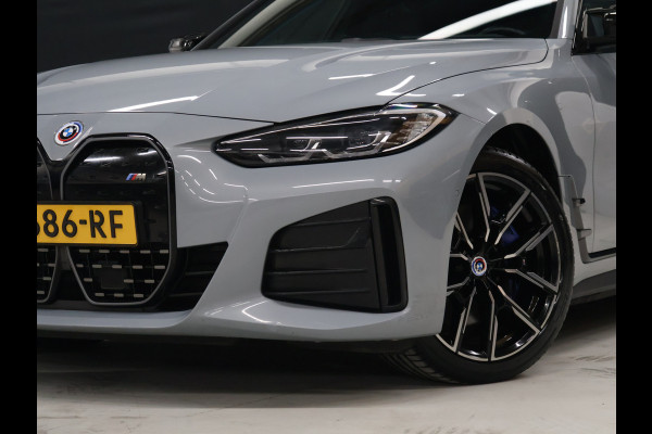 BMW i4 M50 High Executive 84 kWh [TREKHAAK, APPLE CARPLAY, HEAD-UP DISPLAY, STOELVERWARMING, CRUISE CONTROL, CAMERA, PDC V+A, ELEKTRISCHE ACHTERKLEP, NAVIGATIE, LED, LEDER, NIEUWSTAAT]