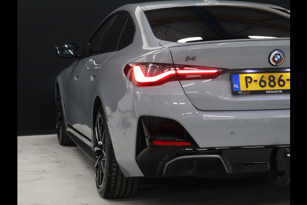 BMW i4 M50 High Executive 84 kWh [TREKHAAK, APPLE CARPLAY, HEAD-UP DISPLAY, STOELVERWARMING, CRUISE CONTROL, CAMERA, PDC V+A, ELEKTRISCHE ACHTERKLEP, NAVIGATIE, LED, LEDER, NIEUWSTAAT]