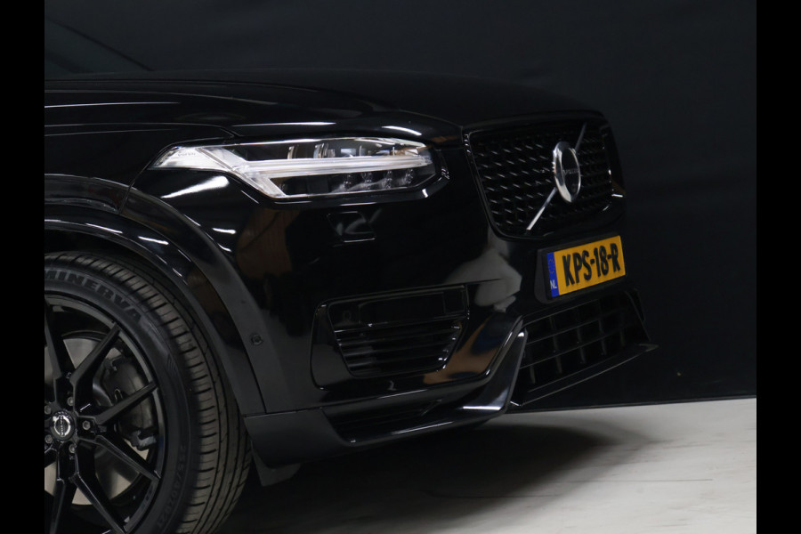 Volvo XC90 2.0 T8 Recharge AWD R-Design [SCHUIFKANTELDAK, TREKHAAK, APPLE CARPLAY, ANDROID, BOWERS & WILKINS, STOELVERWARMING, MEMORY, CRUISECONTROL, 360 CAMERA, PDC V+A, MASSAGE STOELEN, STUURVERWARMING, 7 PERSOONS, NIEUWSTAAT]