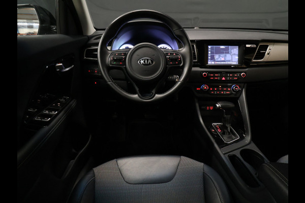 Kia Niro 1.6 GDi Hybrid DynamicLine [APPLE CARPLAY, ANDROID, ACHTERUITRIJCAMERA, CRUISECONTROL, CLIMATE CONTROL, HALFLEDER, NAVIGATIE, LANE ASSIST, BLUETOOTH, NIEUWSTAAT]