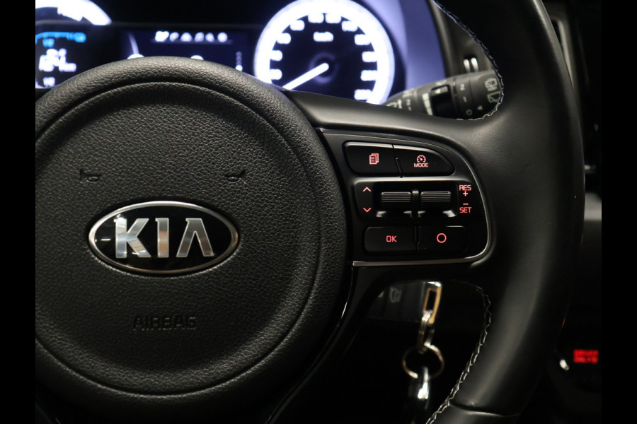 Kia Niro 1.6 GDi Hybrid DynamicLine [APPLE CARPLAY, ANDROID, ACHTERUITRIJCAMERA, CRUISECONTROL, CLIMATE CONTROL, HALFLEDER, NAVIGATIE, LANE ASSIST, BLUETOOTH, NIEUWSTAAT]