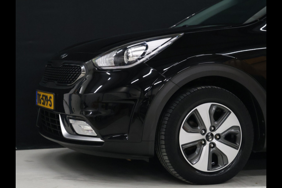 Kia Niro 1.6 GDi Hybrid DynamicLine [APPLE CARPLAY, ANDROID, ACHTERUITRIJCAMERA, CRUISECONTROL, CLIMATE CONTROL, HALFLEDER, NAVIGATIE, LANE ASSIST, BLUETOOTH, NIEUWSTAAT]