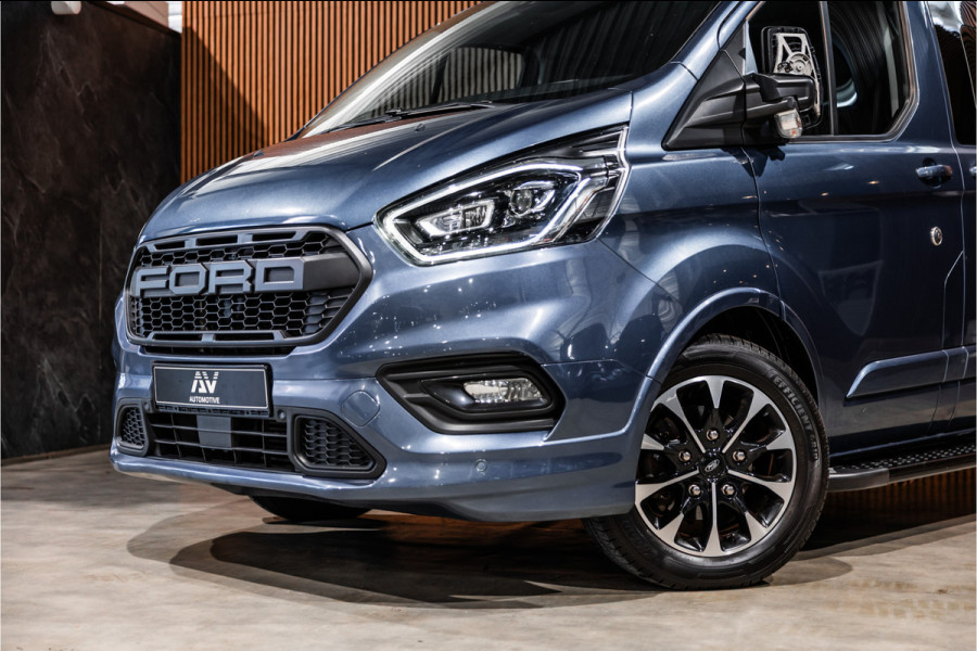 Ford Transit Custom 2.0 TDCI 185 PK Sport | Marge | BPM & BTW Vrij | ACC | Bi-Xenon | Camera | Navigatie | CarPlay | DAB | Trekhaak | Cruise control | Nieuwe APK