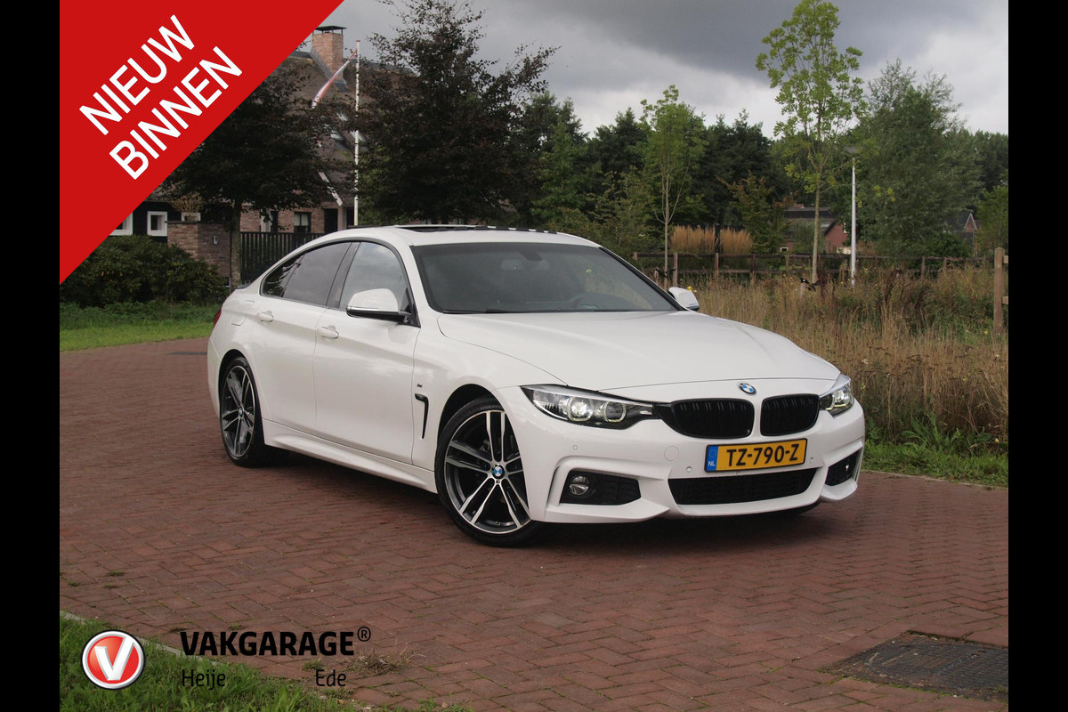 BMW 4 Serie Gran Coupé 420i High Executive | M-Pakket | Panoramadak | Trekhaak | NL-Auto |