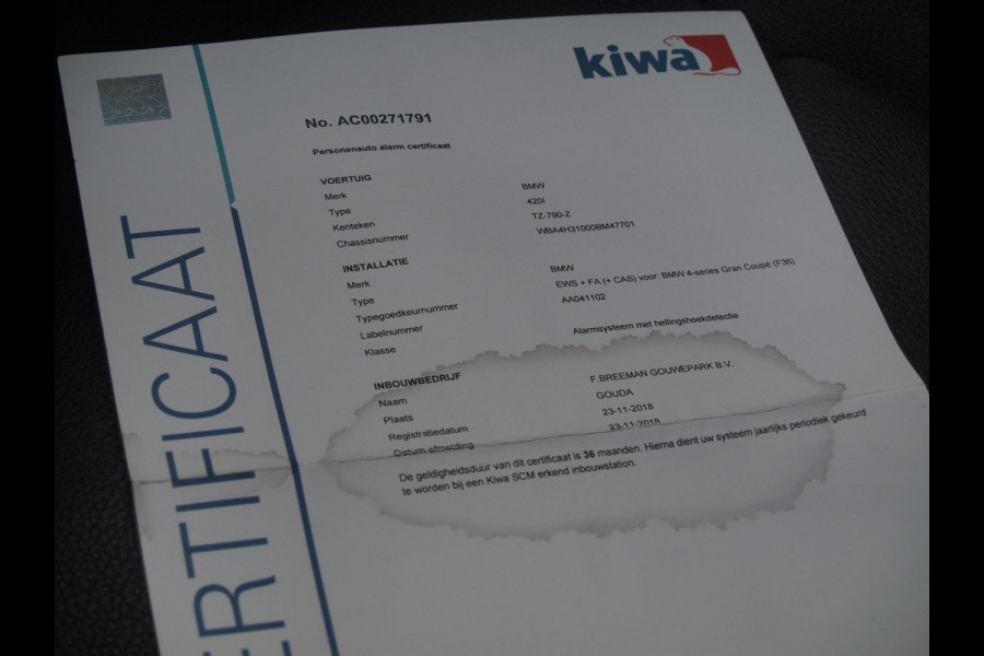 BMW 4 Serie Gran Coupé 420i High Executive | M-Pakket | Panoramadak | Trekhaak | NL-Auto |