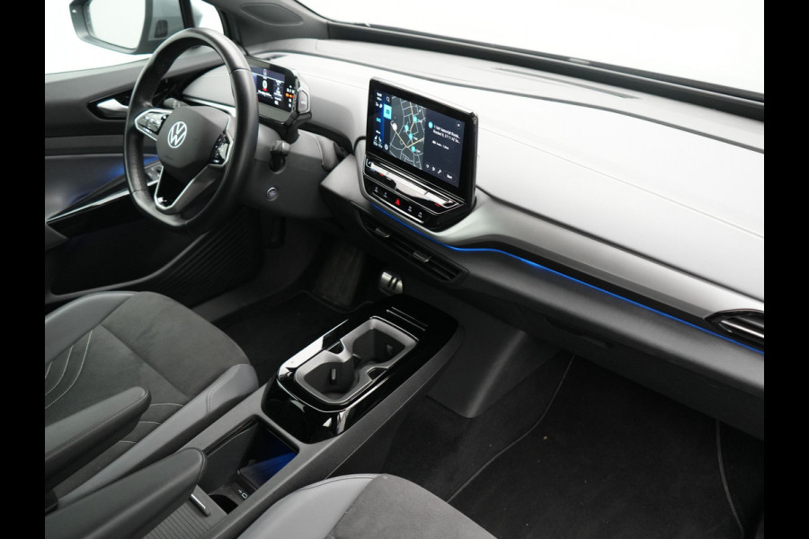 Volkswagen ID.4 Pro 77 kWh 204pk Dealer O.H. | Adaptive Cruise | 360 Camera | Alcantara Sportstoelen & Stuur Verwarmd | Keyless | Blis | Sfeerverlichting | Apple Carplay | Navigatie | DAB | 21"L.M |
