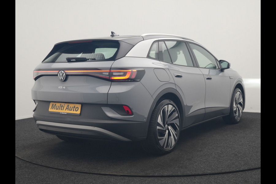 Volkswagen ID.4 Pro 77 kWh 204pk Dealer O.H. | Adaptive Cruise | 360 Camera | Alcantara Sportstoelen & Stuur Verwarmd | Keyless | Blis | Sfeerverlichting | Apple Carplay | Navigatie | DAB | 21"L.M |