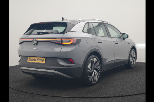 Volkswagen ID.4 Pro 77 kWh 204pk Dealer O.H. | Adaptive Cruise | 360 Camera | Alcantara Sportstoelen & Stuur Verwarmd | Keyless | Blis | Sfeerverlichting | Apple Carplay | Navigatie | DAB | 21"L.M |