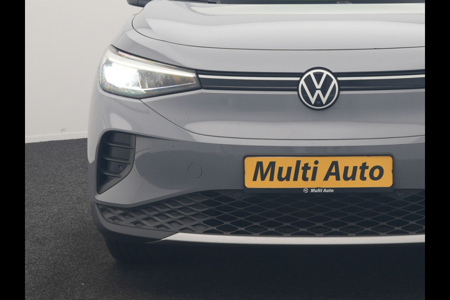Volkswagen ID.4 Pro 77 kWh 204pk Dealer O.H. | Adaptive Cruise | 360 Camera | Alcantara Sportstoelen & Stuur Verwarmd | Keyless | Blis | Sfeerverlichting | Apple Carplay | Navigatie | DAB | 21"L.M |