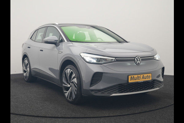 Volkswagen ID.4 Pro 77 kWh 204pk Dealer O.H. | Adaptive Cruise | 360 Camera | Alcantara Sportstoelen & Stuur Verwarmd | Keyless | Blis | Sfeerverlichting | Apple Carplay | Navigatie | DAB | 21"L.M |