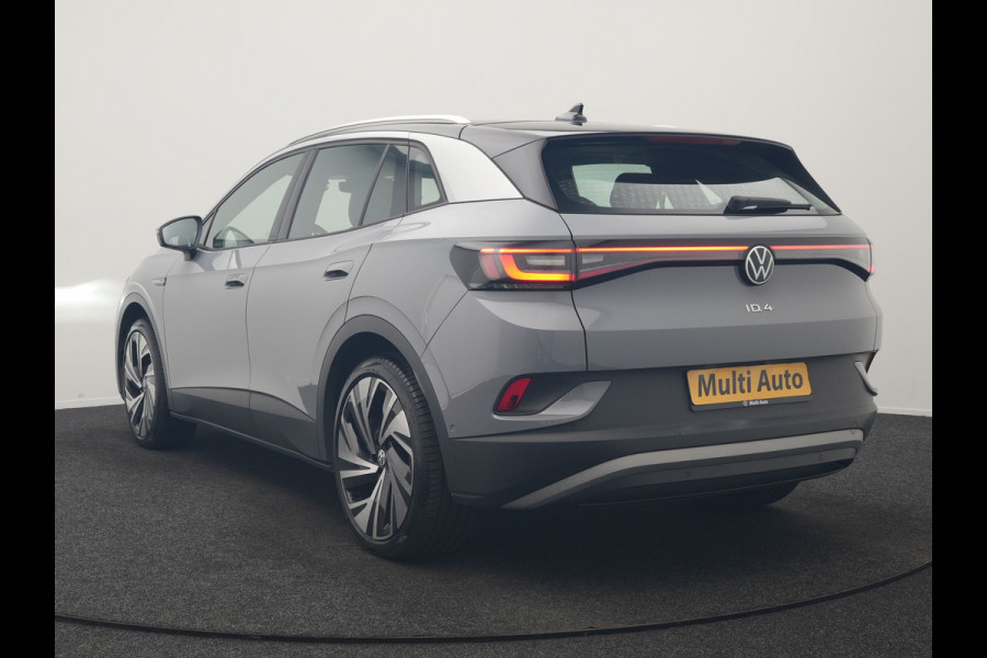 Volkswagen ID.4 Pro 77 kWh 204pk Dealer O.H. | Adaptive Cruise | 360 Camera | Alcantara Sportstoelen & Stuur Verwarmd | Keyless | Blis | Sfeerverlichting | Apple Carplay | Navigatie | DAB | 21"L.M |